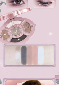 6-Color Swan Ballet Eyeshadow Palette