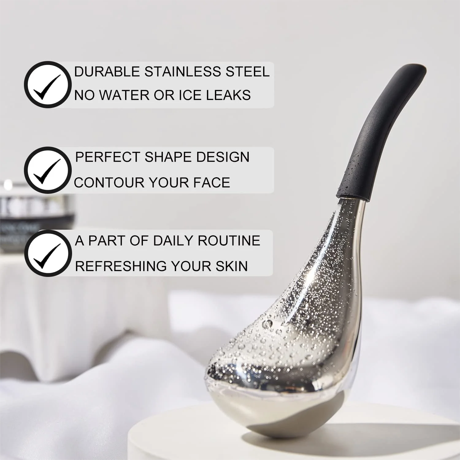 Stainless Steel Cooling Cryo Sticks for Facial Puffiness and Pores - 2