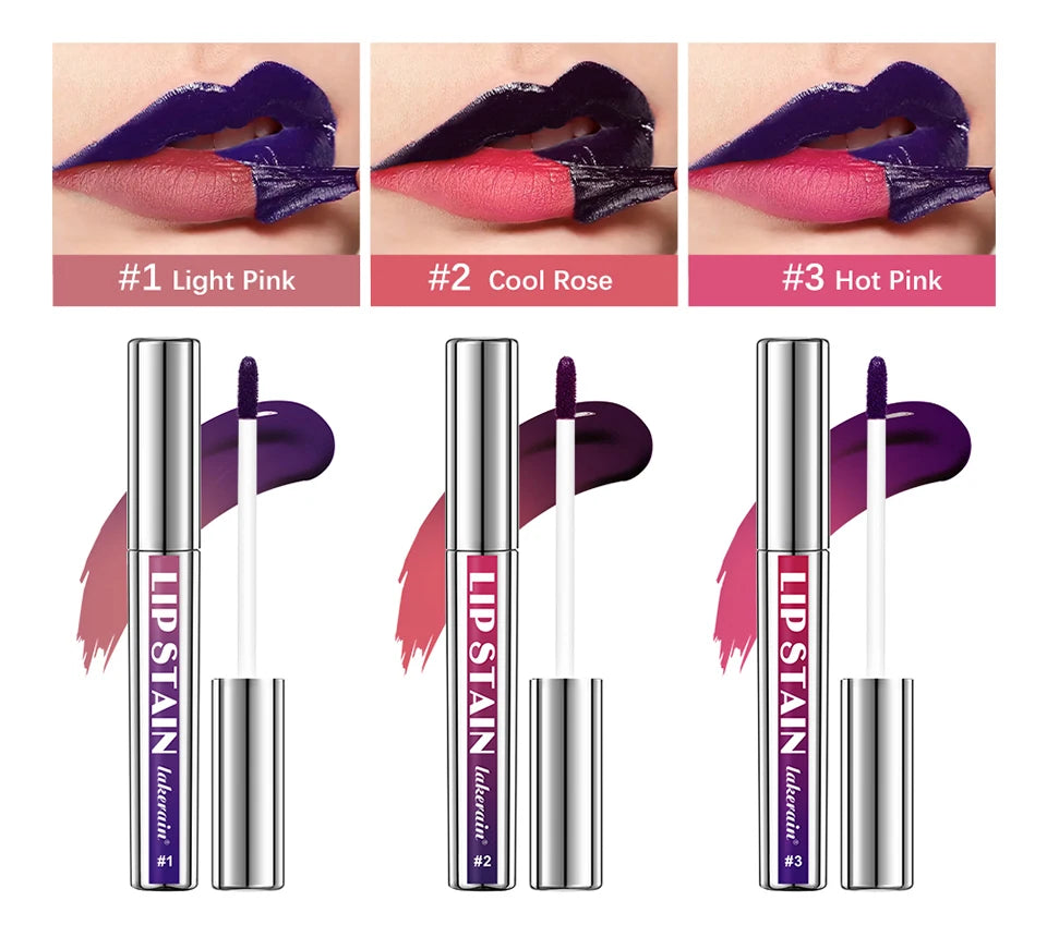 Waterproof Peel-Off Lip Stain for Long-Lasting Color - 17