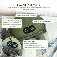 Wireless Hand-Shaped Trapezius and Neck Massager