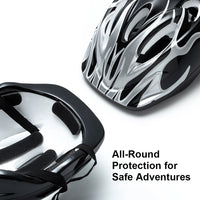 Kids Adjustable Protective Helmet and Safety Gear Set
