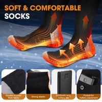 App-Controlled Heated Winter Socks for Cold Feet