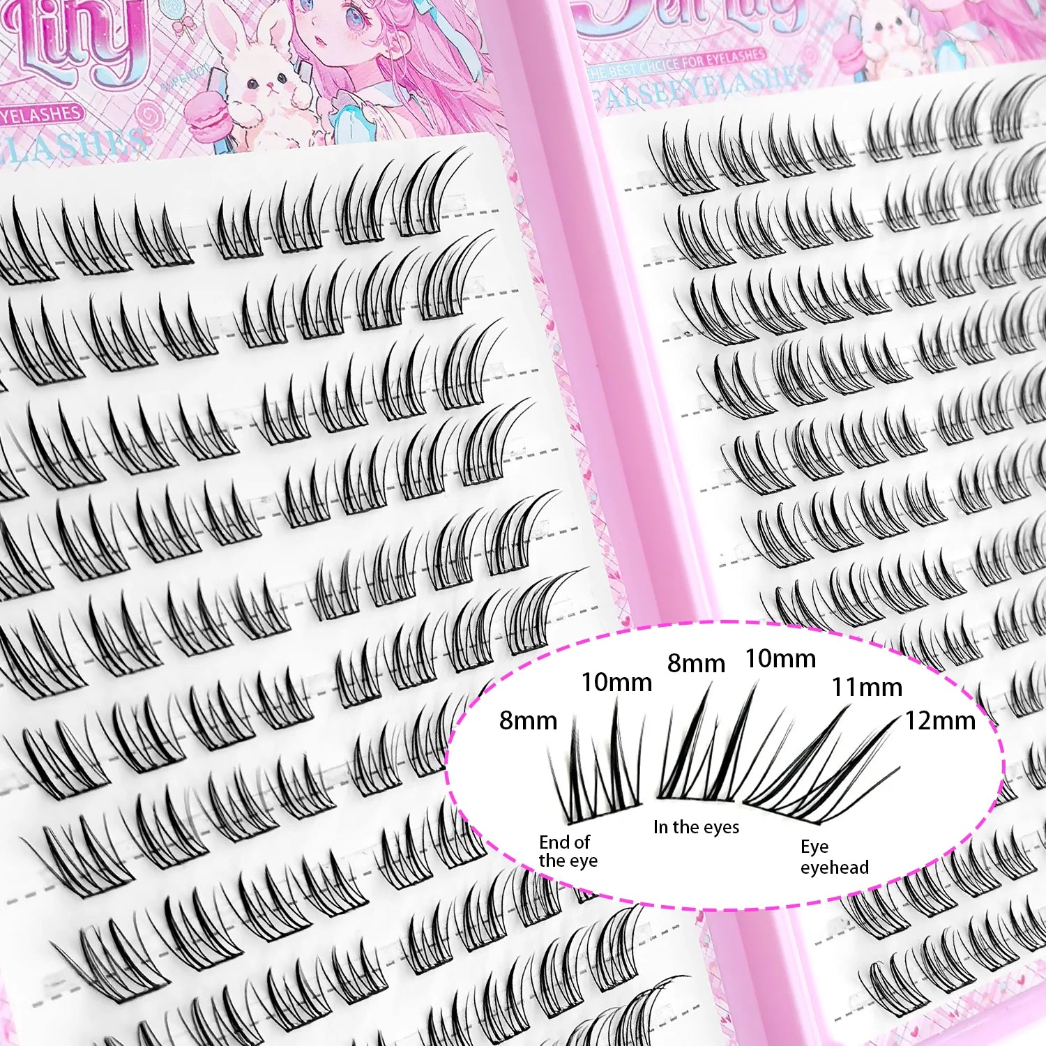 Glue-Free Cluster Eyelashes for Easy Daily Application - 4