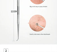 5-Piece Stainless Steel Blackhead and Acne Removal Kit