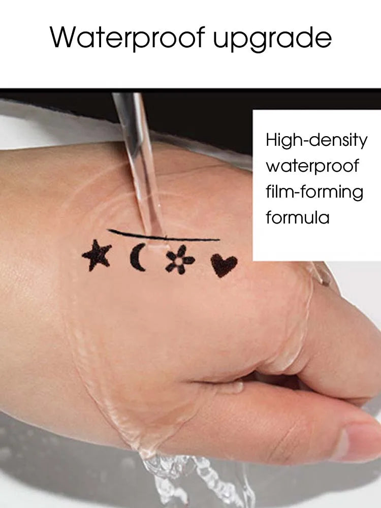 Double-Ended Waterproof Eyeliner with Decorative Stamp - 6