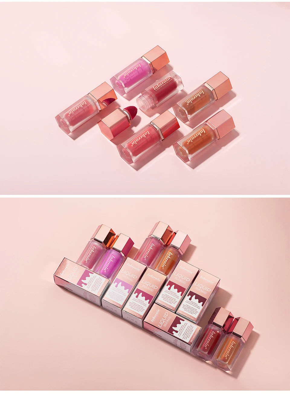 Long-Lasting Waterproof Liquid Matte Blush - 18