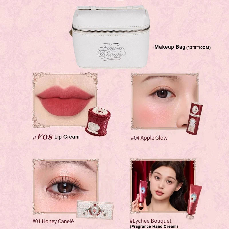 Romantic Strawberry Cupid Makeup Gift Set - 18