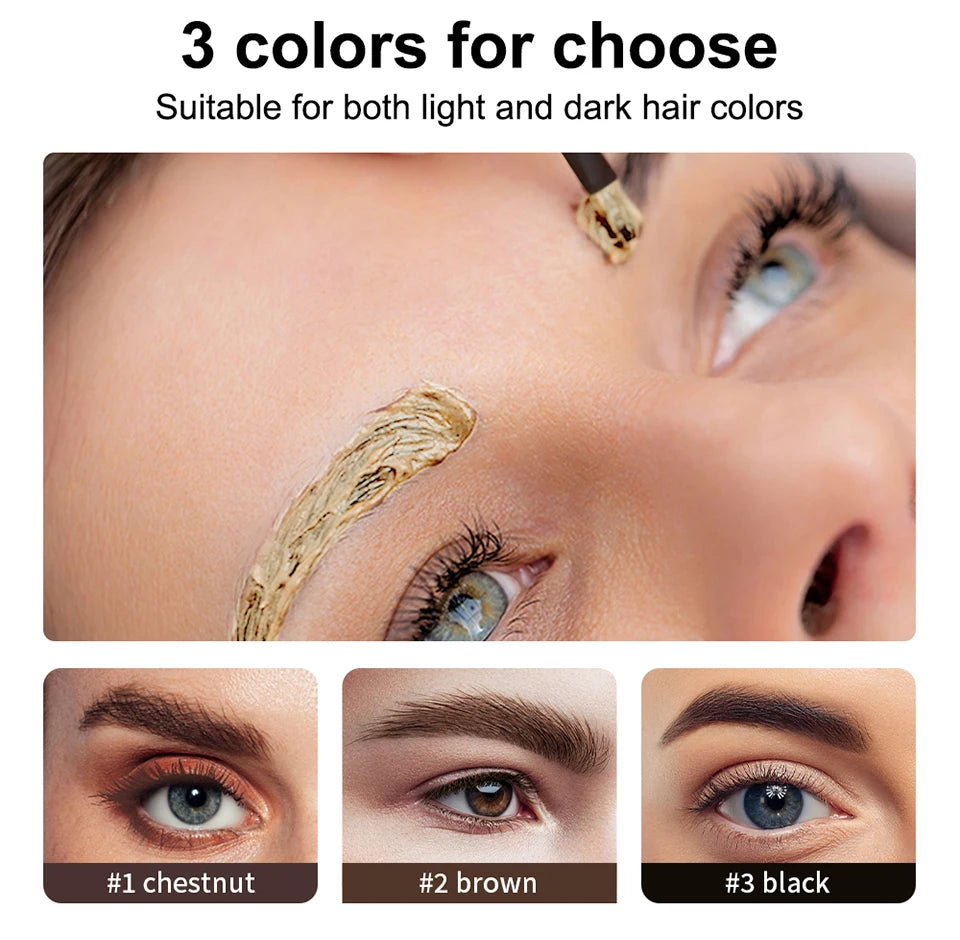 Professional Eyelash and Eyebrow Tinting Kit for Natural Definition - 9
