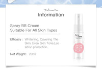 Waterproof Brightening Spray BB Cream for Flawless Skin
