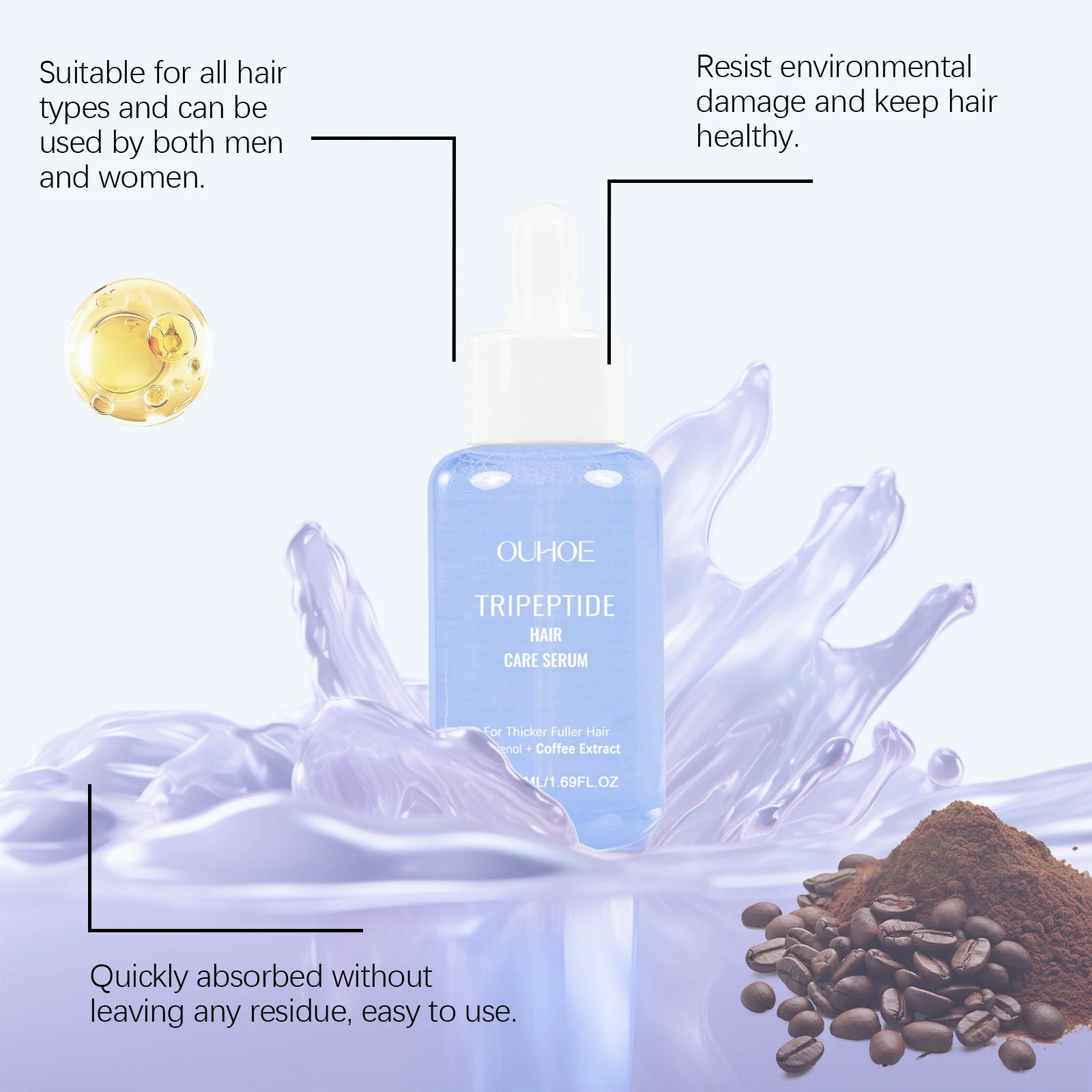 Tripeptide Hair Growth & Scalp Nourishing Serum - 2