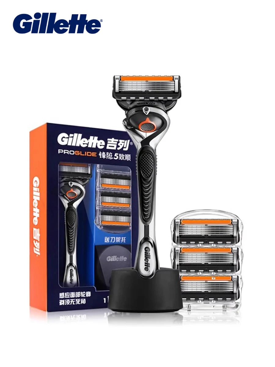 5-Blade Precision Men's Shaving Razor with Flexball Tech - 16