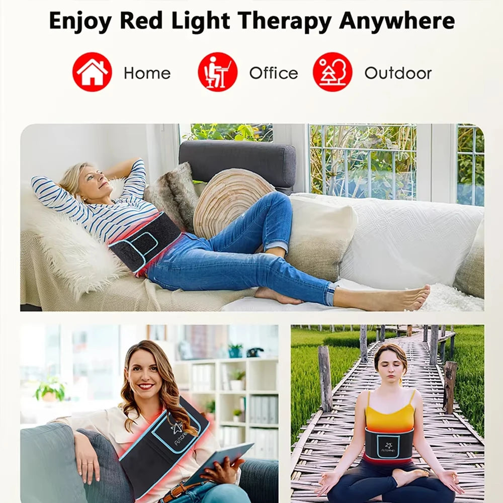 Red Light Therapy Belt for Targeted Pain Relief and Recovery - 5