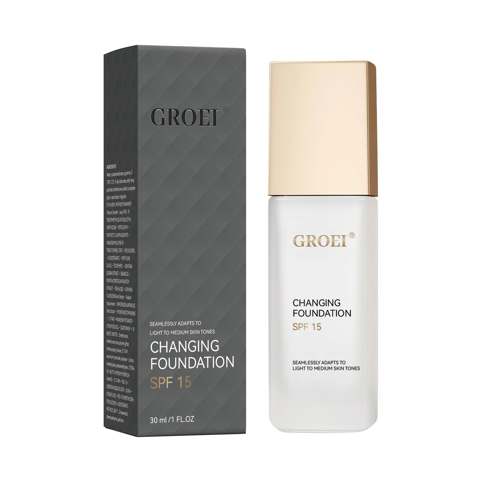 Color-Changing Foundation for Flawless Skin Tone Matching - 14