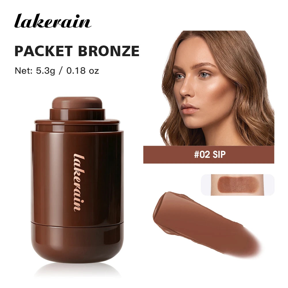 Cream Bronzer Contour Stick for Natural Sun-Kissed Glow - 23
