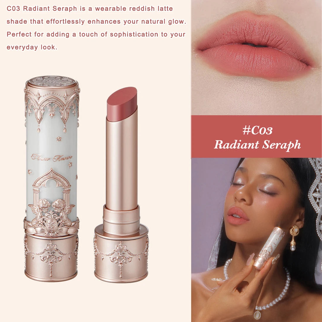 Velvet Matte Long-Lasting Lipstick - 27