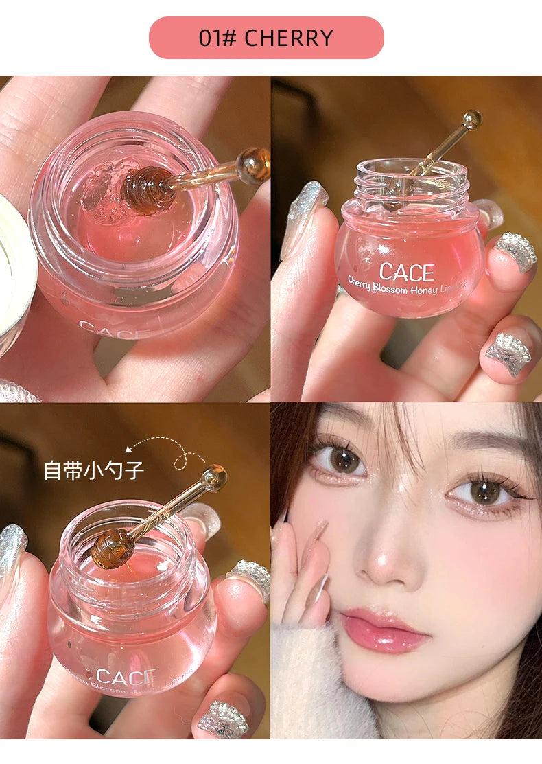 Nourishing Honey & Cherry Lip Oil for Dry, Cracked Lips - 13