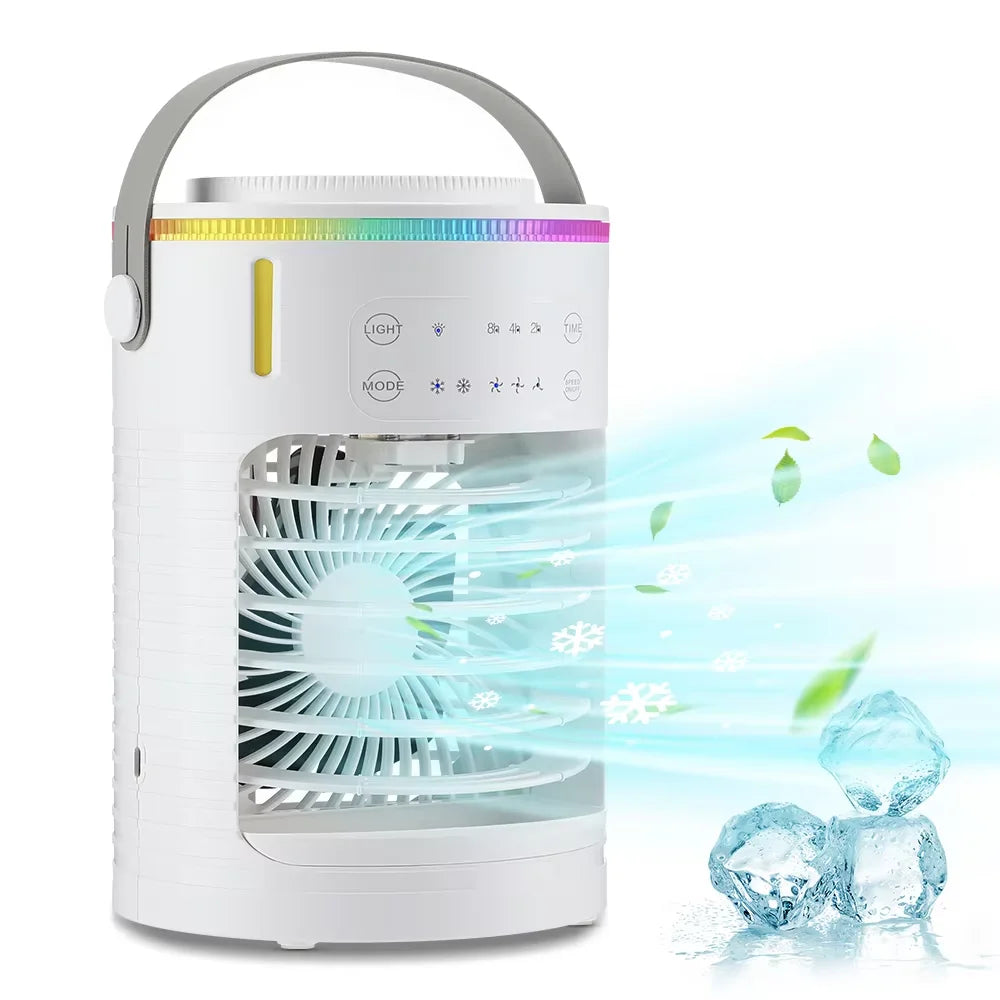 Portable Desktop Air Cooler and Humidifier Fan - 41