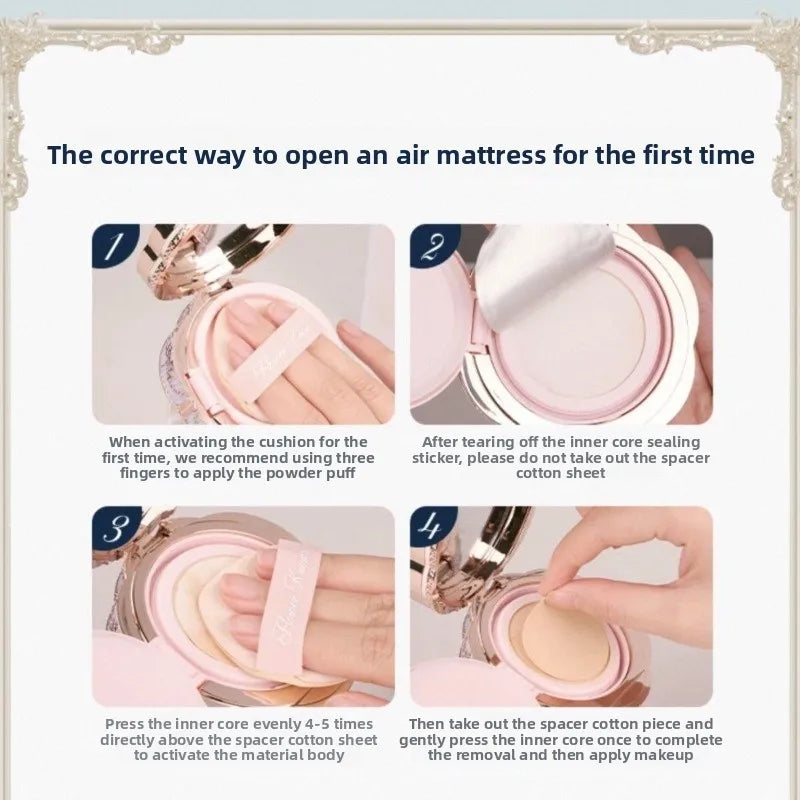 Air Cushion CC Cream Foundation for Flawless Coverage - 4