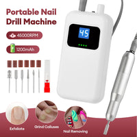 Professional Portable Electric Nail Drill Kit