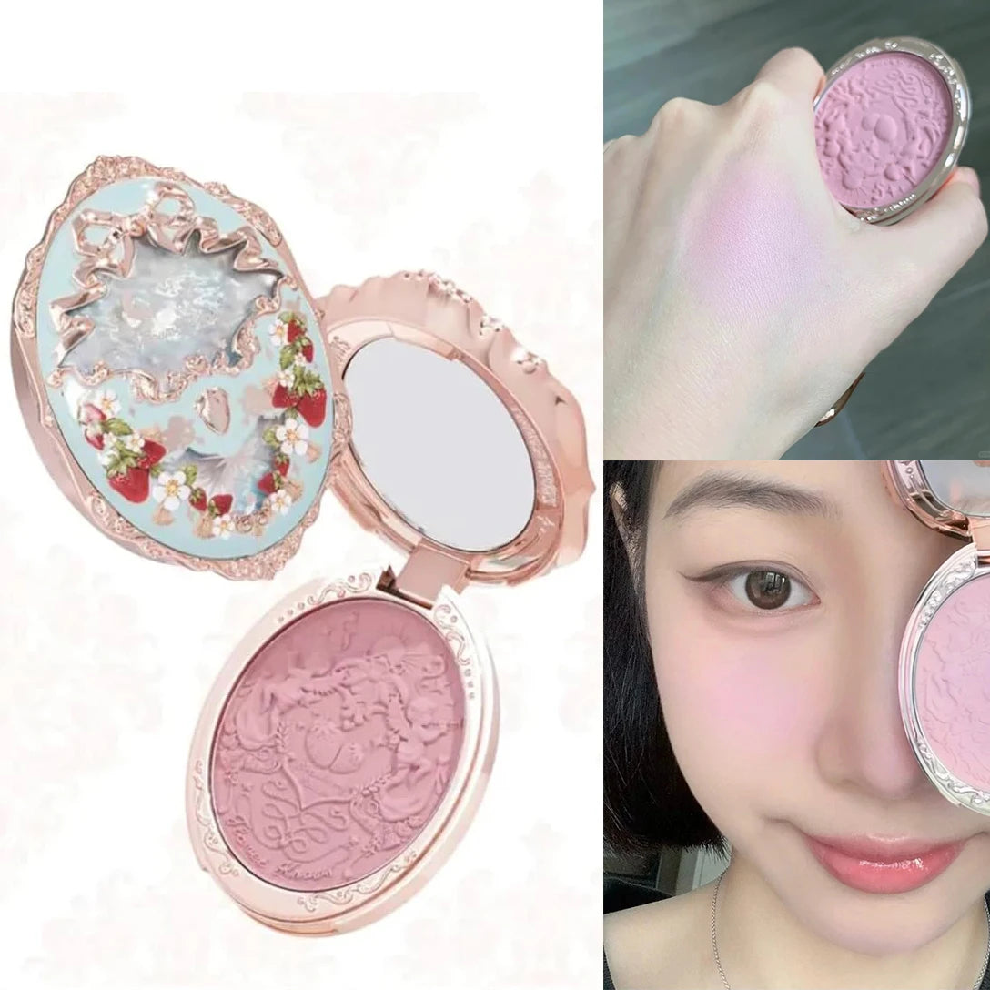 Long-Lasting Matte Powder Blush for Natural Cheek Color - 20