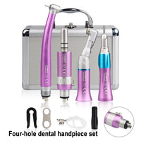 4-Piece Dental Handpiece Kit with Air Motor