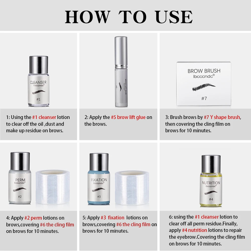 Professional Home Brow Lamination Kit - 6