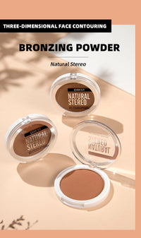 3-in-1 Face Contouring & Highlighting Powder Palette