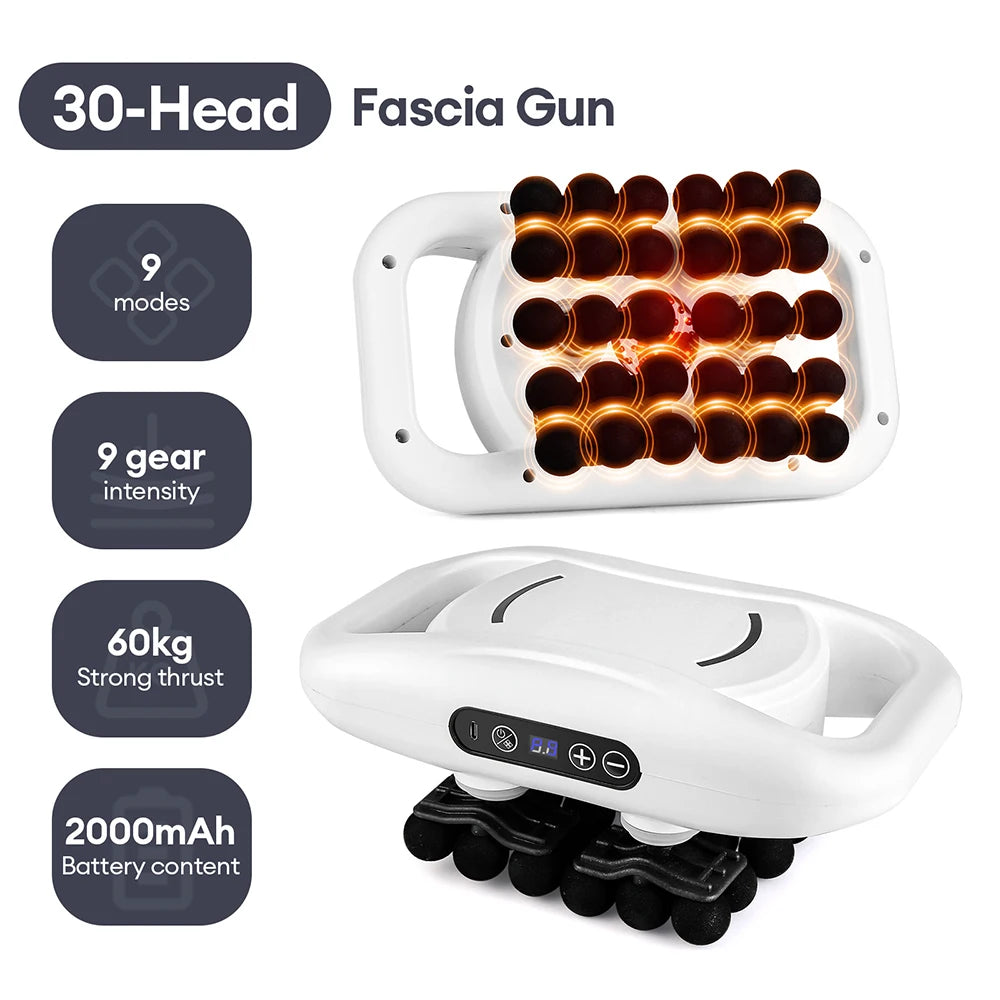 48-Head Deep Tissue Body Massage Gun - 47