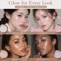 Little Angel Pearl Glow Highlighter Palette