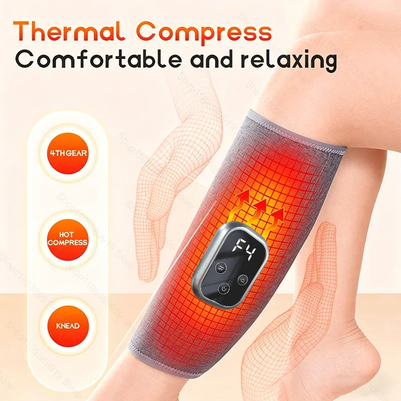 Electric Air Compression Calf Massager with Heat - 3
