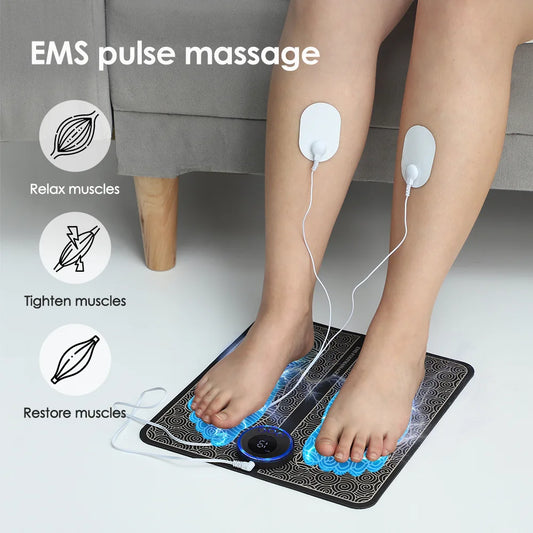 EMS Electric Foot Massage Mat for Pain Relief