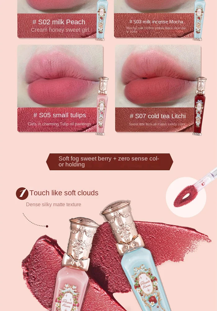 Long-Lasting Matte Cloud Liquid Lipstick - 15