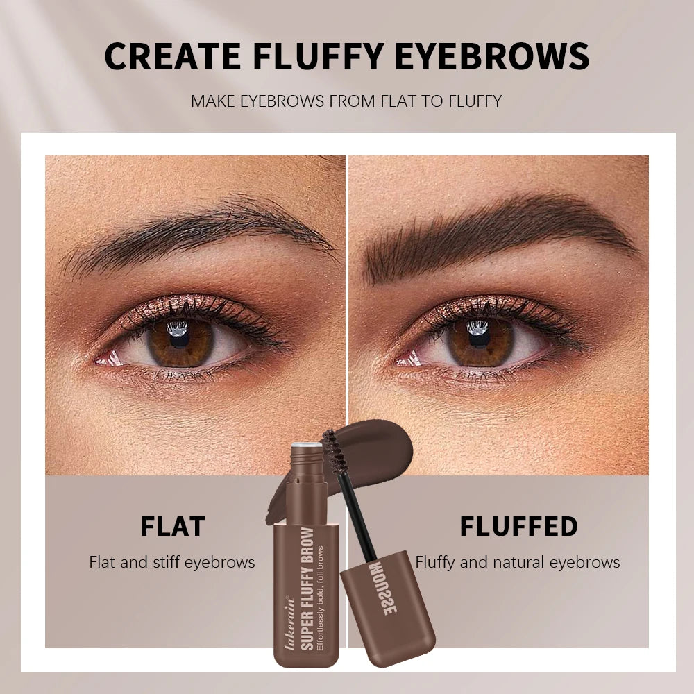 Waterproof Volumizing Eyebrow Mousse for Fluffy Brows - 4