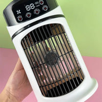 Portable USB Desktop Air Cooling Fan with Humidifier