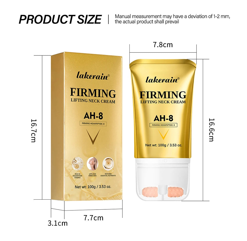 Firming and Lifting Neck Cream with Roller Applicator - 16