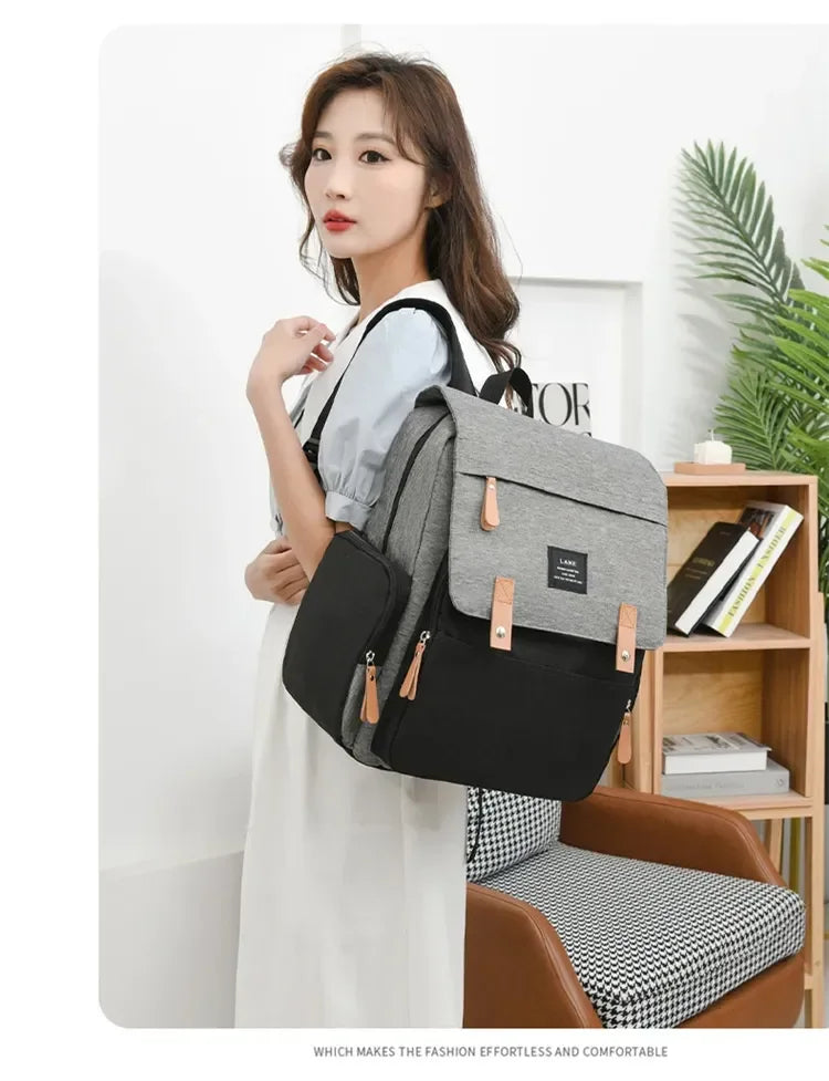 Waterproof Large Capacity Diaper Bag Backpack for Parents - 32