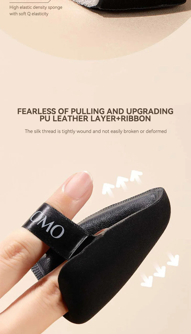 Dual-Sided Triangle Makeup Puff for Flawless Blending - 14