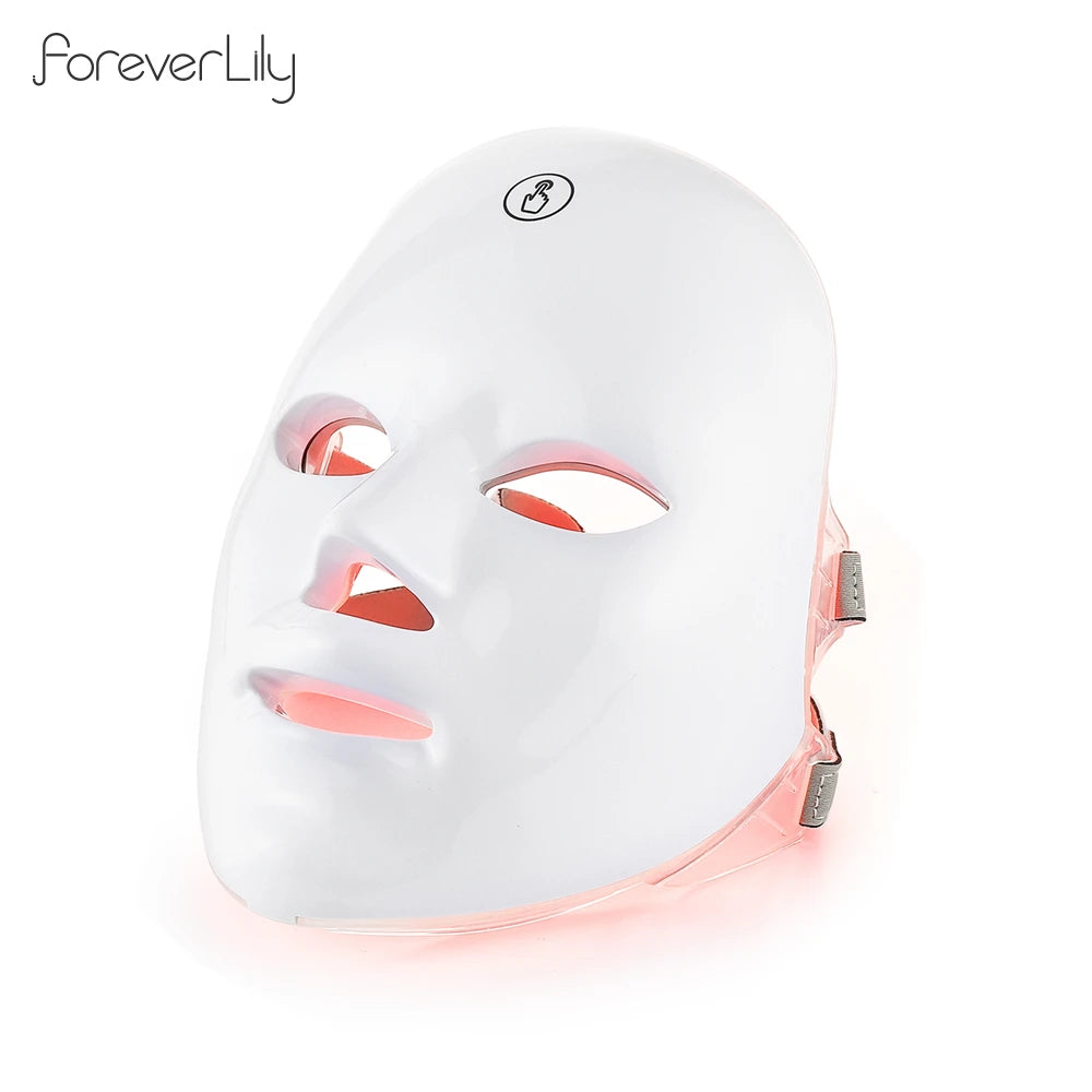 7-Color LED Photon Light Therapy Facial Mask - 14