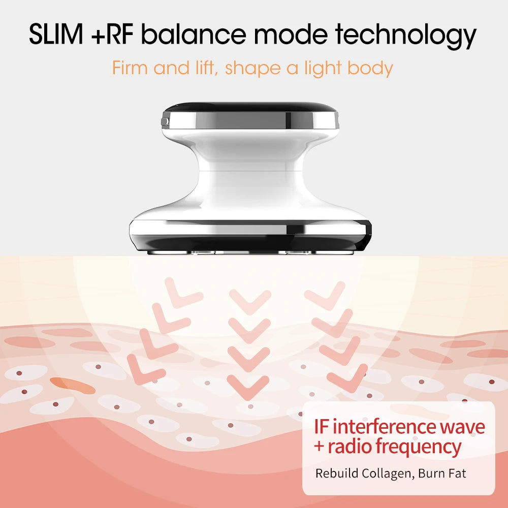 EMS & RF Radio Frequency Body Slimming and Shaping Massager - 12