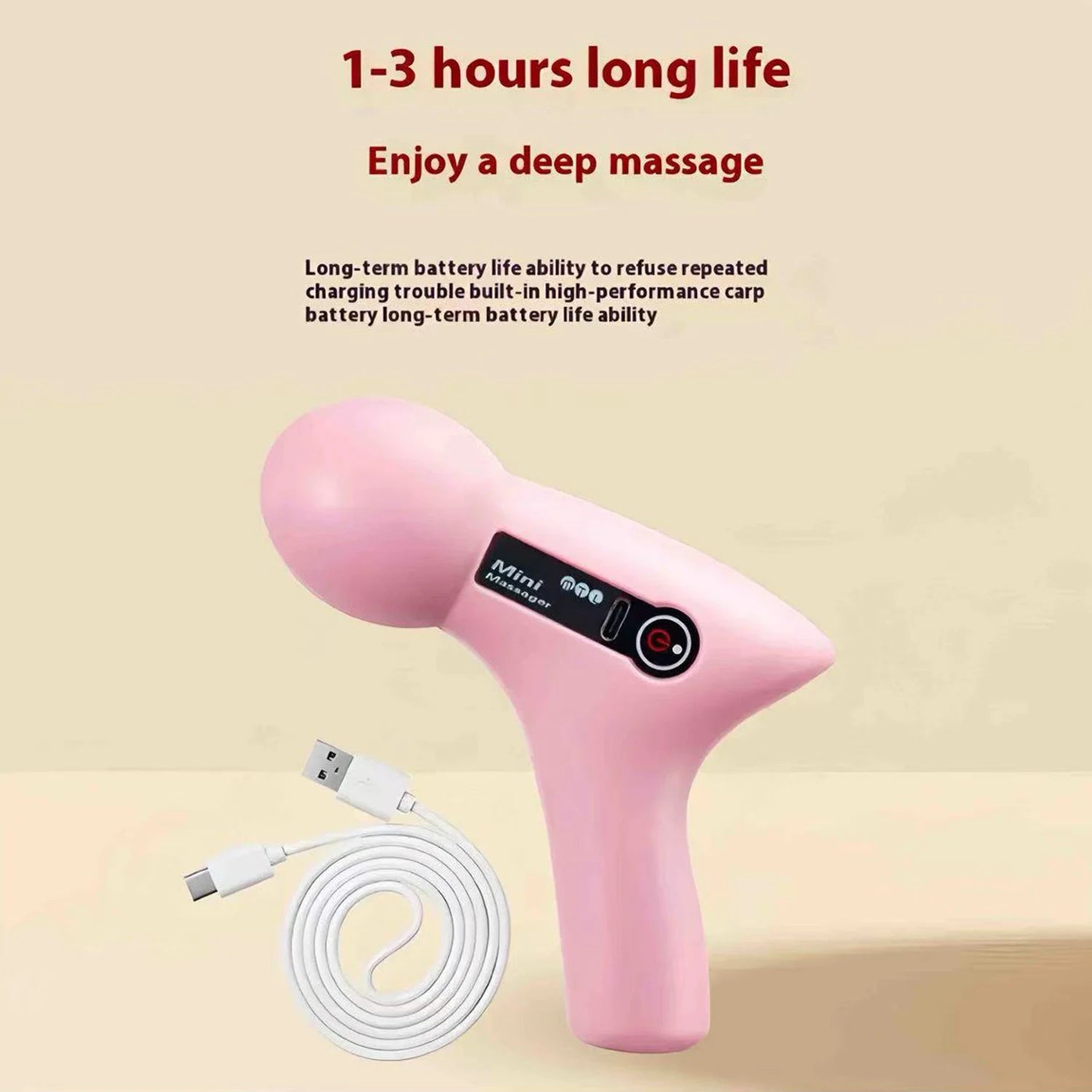 Portable Deep Tissue Mini Muscle Massage Gun - 2