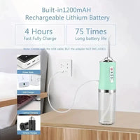 Portable Electric Water Flosser for Deep Teeth Cleaning