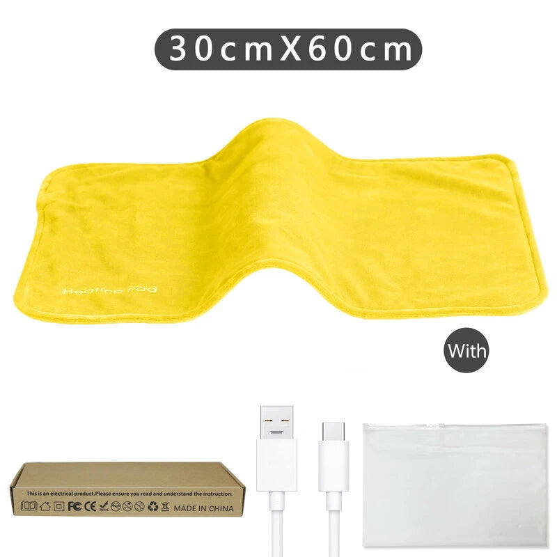 USB Electric Heating Pad for Pain Relief and Cramps - 21