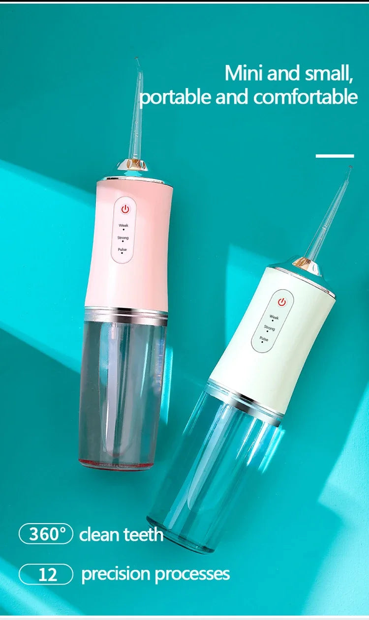 Portable Cordless Water Flosser for Teeth Cleaning - 18