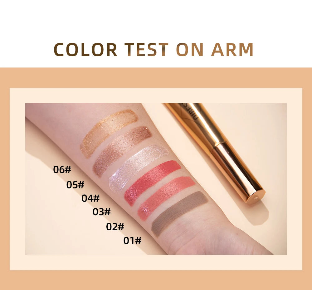 Liquid Contour, Blush and Highlighter Wand with Cushion Applicator - 18