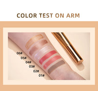 Liquid Contour, Blush and Highlighter Wand with Cushion Applicator