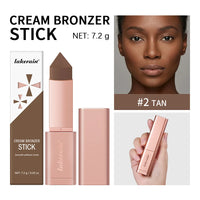 Cream Bronzer and Contour Stick for Sculpted Face