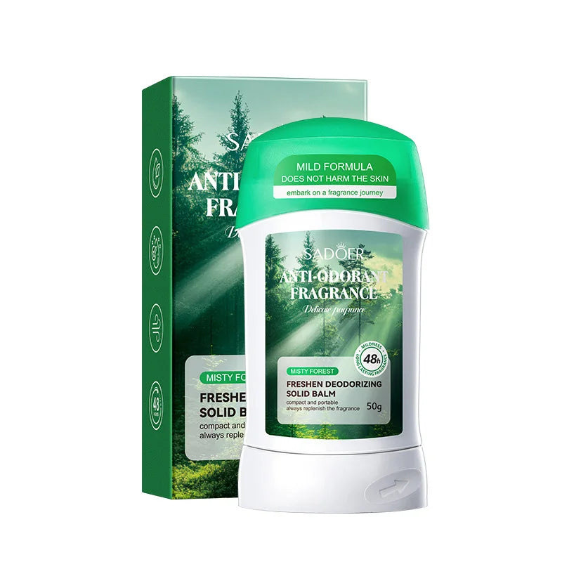 Long-Lasting Solid Fragrance Deodorant Balm - 28