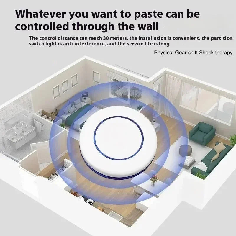 Wireless Smart Button Pusher for Light Switches - 9
