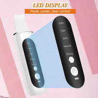 Ultrasonic Facial Skin Scrubber and Pore Cleaner