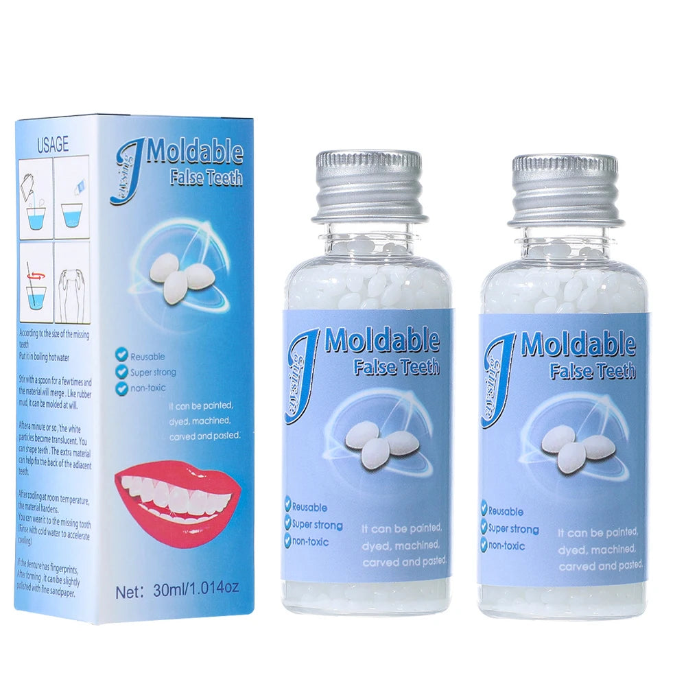 Moldable Temporary Tooth Repair Kit for Gaps and Broken Teeth - 17
